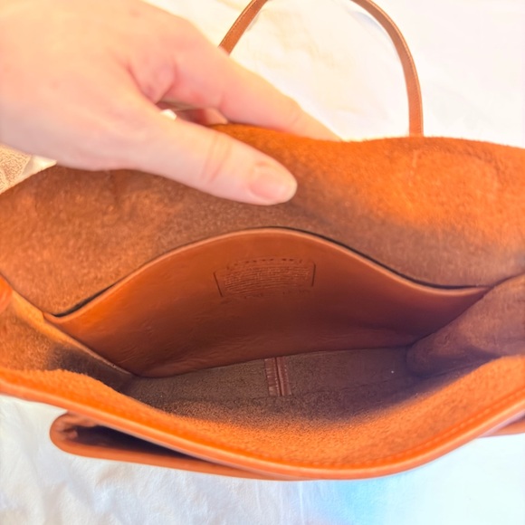 Coach vintage British Tan Station bag - Picture 5 of 6